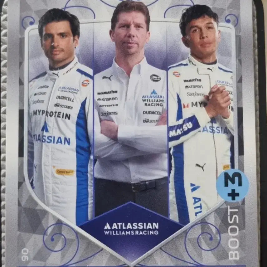 [BUNJANG] Topps Turbo Attack Sainz Albon Card / 2025 F1 탑스 터보 어택 사인츠 알본 카드