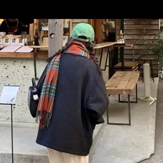 [BUNJANG] A Little Bit Half Coat / 어리틀빗 자체제작 하프 코트