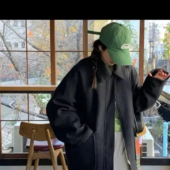 [BUNJANG] A Little Bit Half Coat / 어리틀빗 자체제작 하프 코트