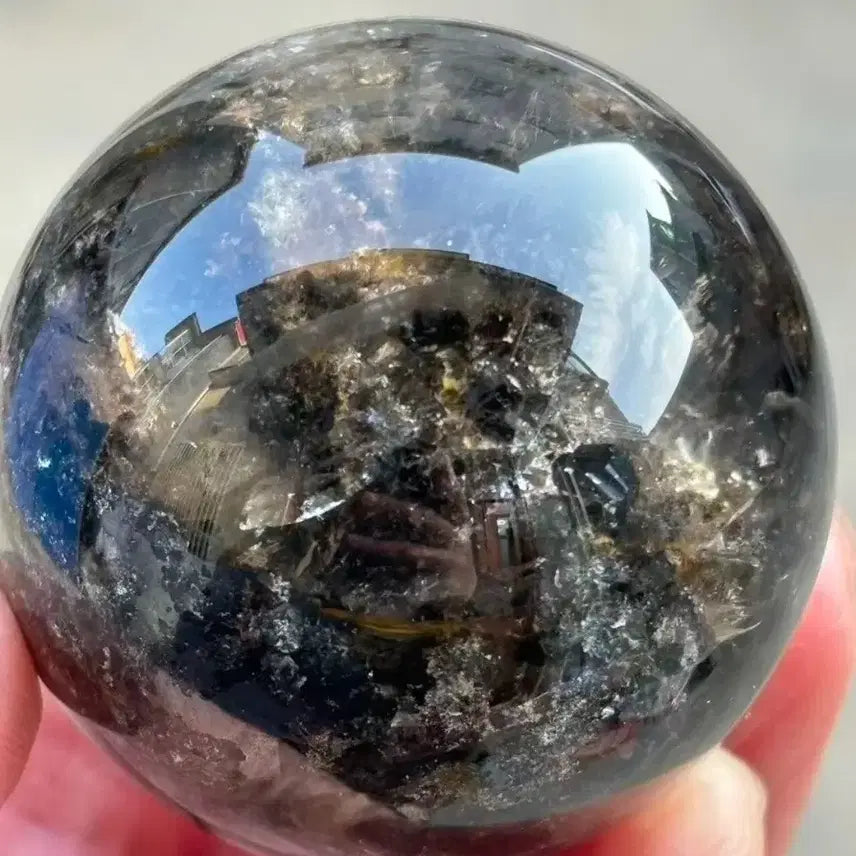 [BUNJANG] Inclusion Natural Quartz Sphere / 인쿠르젼  자연   침수정 구