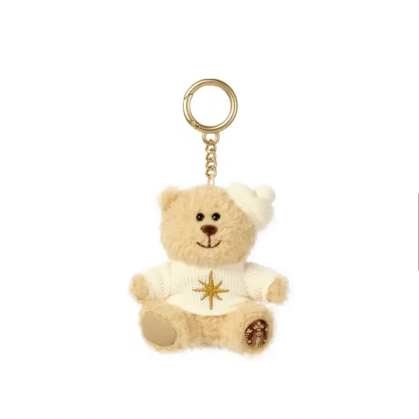 [BUNJANG] Starbucks Bearista Keychain Set + Travel Pouch / 스벅 베어리스타 키체인3종+트래블파우치(미개봉)
