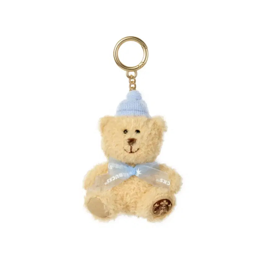 [BUNJANG] Starbucks Bearista Keychain Set + Travel Pouch / 스벅 베어리스타 키체인3종+트래블파우치(미개봉)