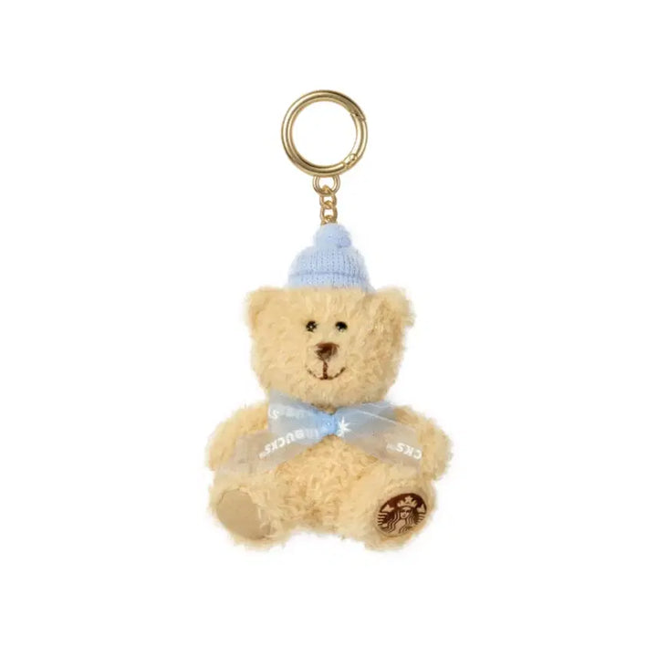 [BUNJANG] Starbucks Bearista Keychain Set + Travel Pouch / 스벅 베어리스타 키체인3종+트래블파우치(미개봉)