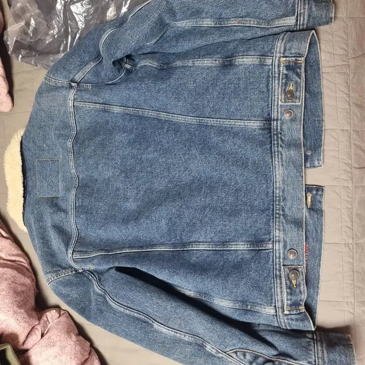 [BUNJANG] Diesel D BARSII Denim Jacket Medium Blue S / 디젤 D 바르시 데님 재킷 미디움 블루 S 사이즈 A06167007E5