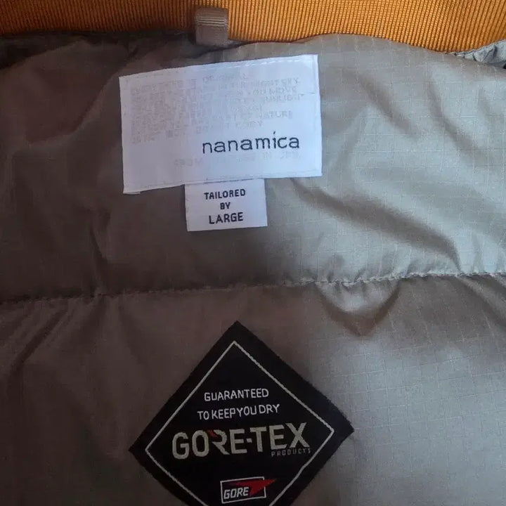 [BUNJANG] Nanami Kowa Gore-Tex Short Down Sunset / 나나미카 고어택스 숏다운 선셋