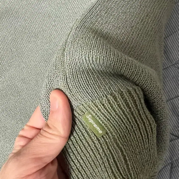 [BUNJANG] Supreme Reflective 24SS Knit Sweater / 슈프림 리플렉티브 24ss 니트