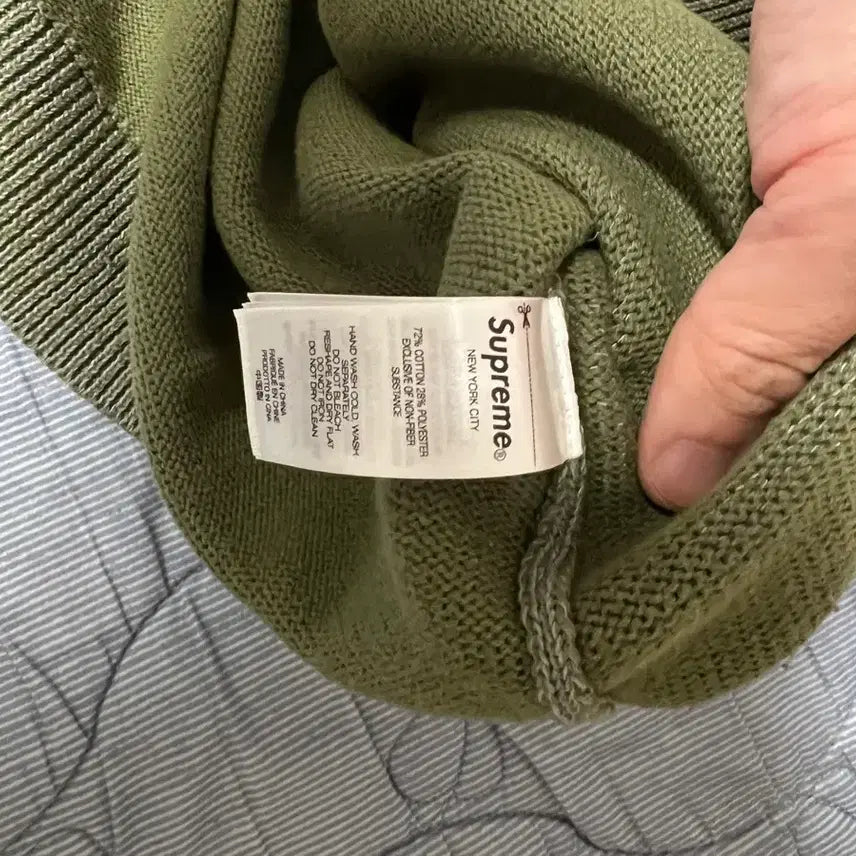 [BUNJANG] Supreme Reflective 24SS Knit Sweater / 슈프림 리플렉티브 24ss 니트