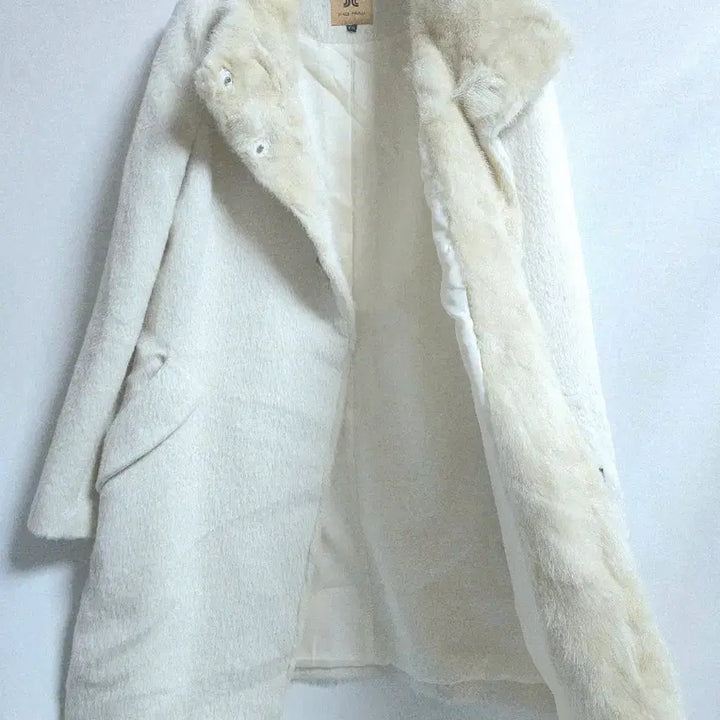 [BUNJANG] JOINUS Ivory Mink Coat / JOINUS 아이보리 천연밍크 코트