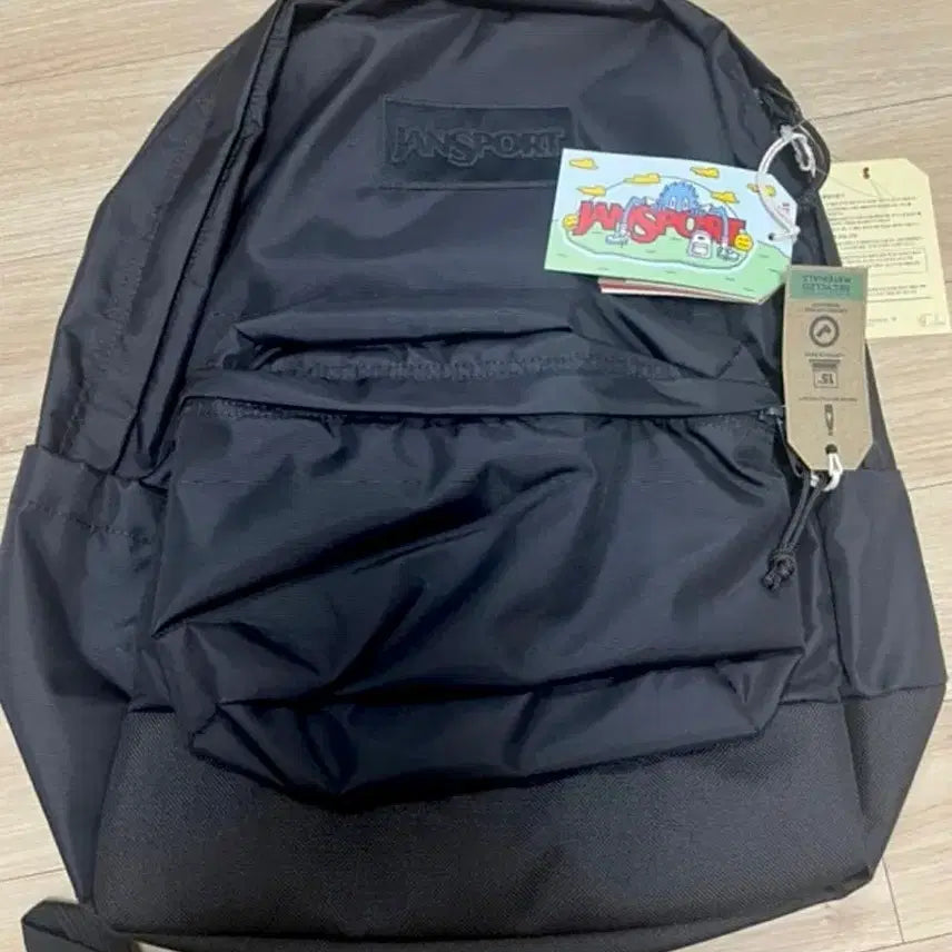 [BUNJANG] JanSport Mono Black Backpack / 잔스포츠 모노 블랙 도쿄