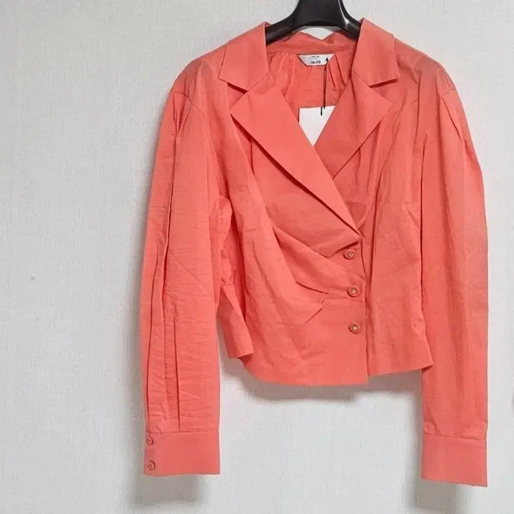 [BUNJANG] Hansome Obze Silk Blend Pintuck Blouse / 한섬 오브제 실크 혼방 핀턱 블라우스