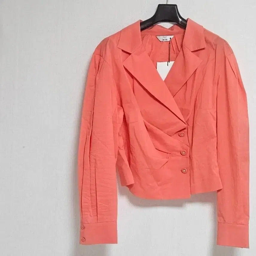 [BUNJANG] Hansome Obze Silk Blend Pintuck Blouse / 한섬 오브제 실크 혼방 핀턱 블라우스