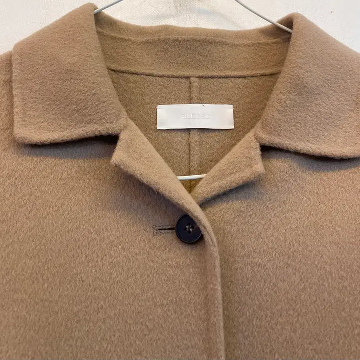 [BUNJANG] BLESSD Women's Handmade Beige Wool Coat Long Coat / BLESSD 여성 핸드메이드 베이지 울코트 모직롱코트:) 하객룩데이트룩