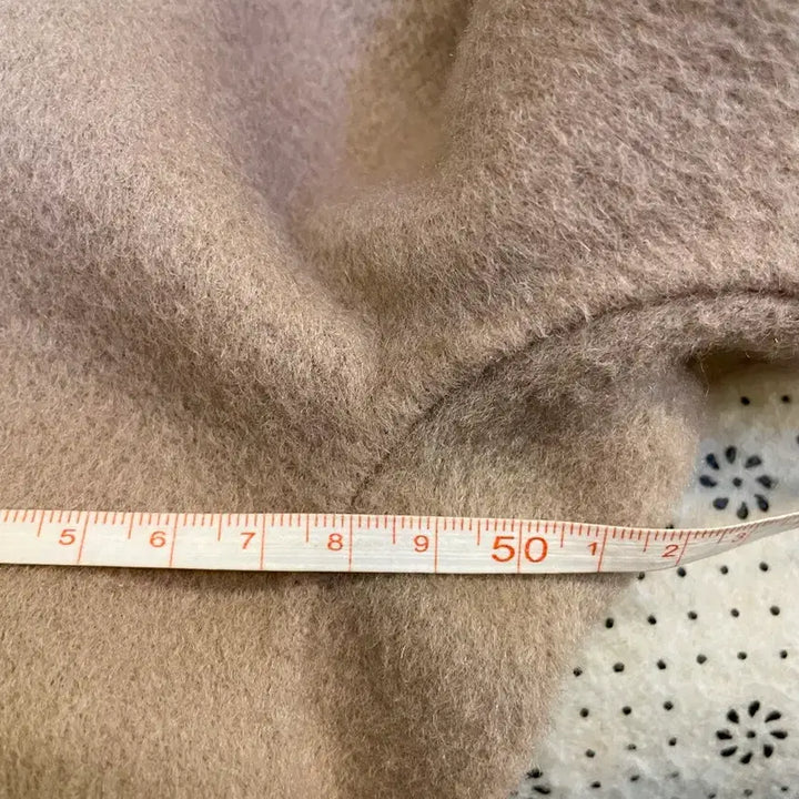 [BUNJANG] BLESSD Women's Handmade Beige Wool Coat Long Coat / BLESSD 여성 핸드메이드 베이지 울코트 모직롱코트:) 하객룩데이트룩