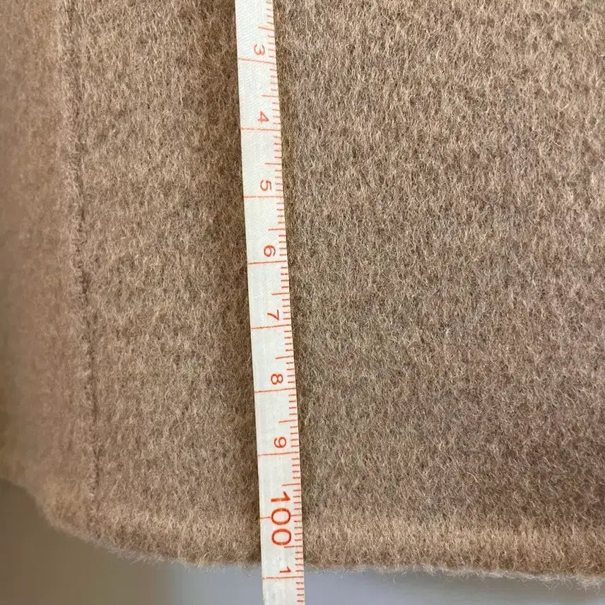 [BUNJANG] BLESSD Women's Handmade Beige Wool Coat Long Coat / BLESSD 여성 핸드메이드 베이지 울코트 모직롱코트:) 하객룩데이트룩