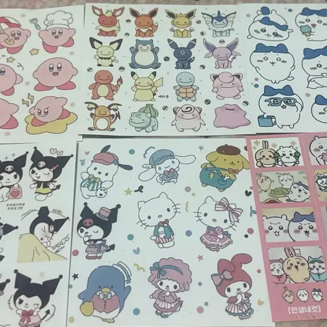 [BUNJANG] Character Sticker / 캐릭터 스티커 300원