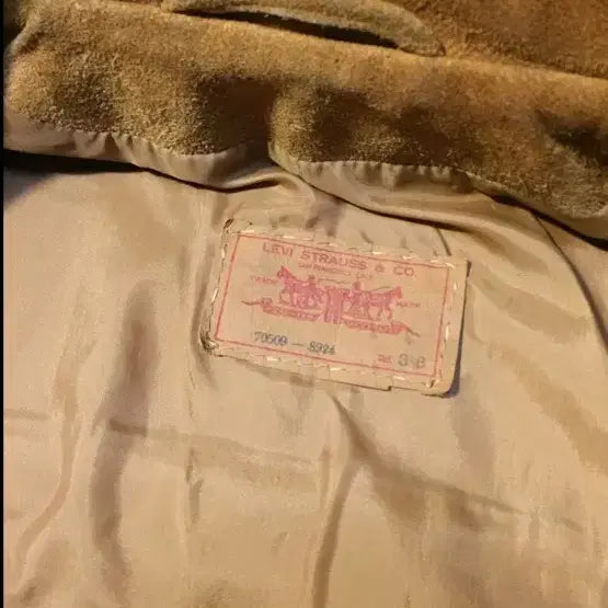 [BUNJANG] Levi's 3rd Generation Leather Suede Trucker Jacket / 70s 리바이스 3세대 레더 스웨이드 트러커 자켓