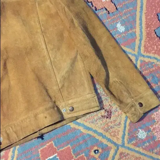 [BUNJANG] Levi's 3rd Generation Leather Suede Trucker Jacket / 70s 리바이스 3세대 레더 스웨이드 트러커 자켓