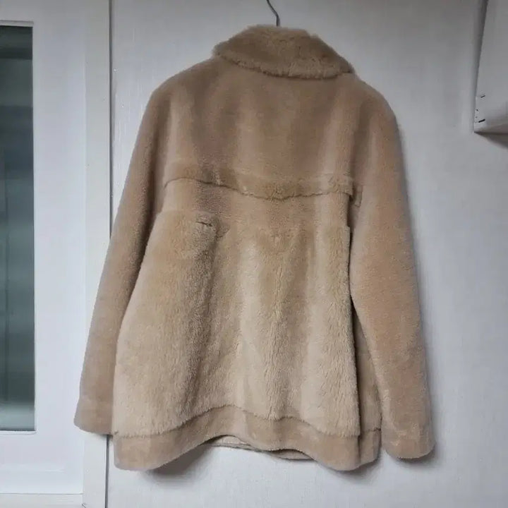 [BUNJANG] YUNHEE G Fur Jacket Beige / 윤희 YUNHEE G 퍼 자켓 베이지