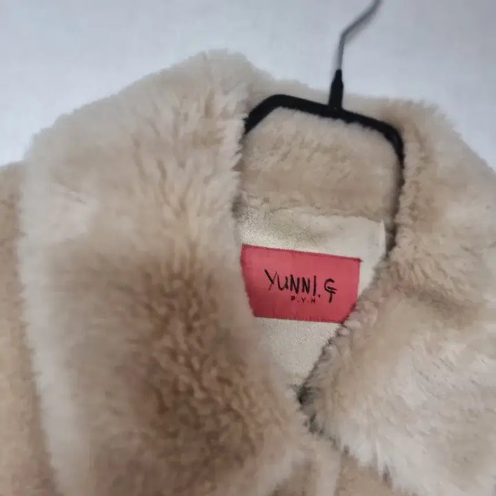 [BUNJANG] YUNHEE G Fur Jacket Beige / 윤희 YUNHEE G 퍼 자켓 베이지