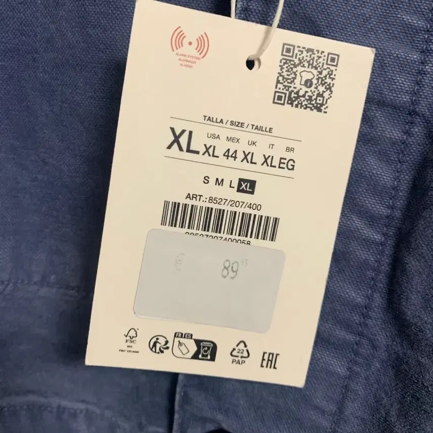 [BUNJANG] Unisex Origins Splatter Washing Canvas Jacket / [XL] 자라 오리진스 스플래터 워싱 점퍼 야상 캔버스 자켓 새상품