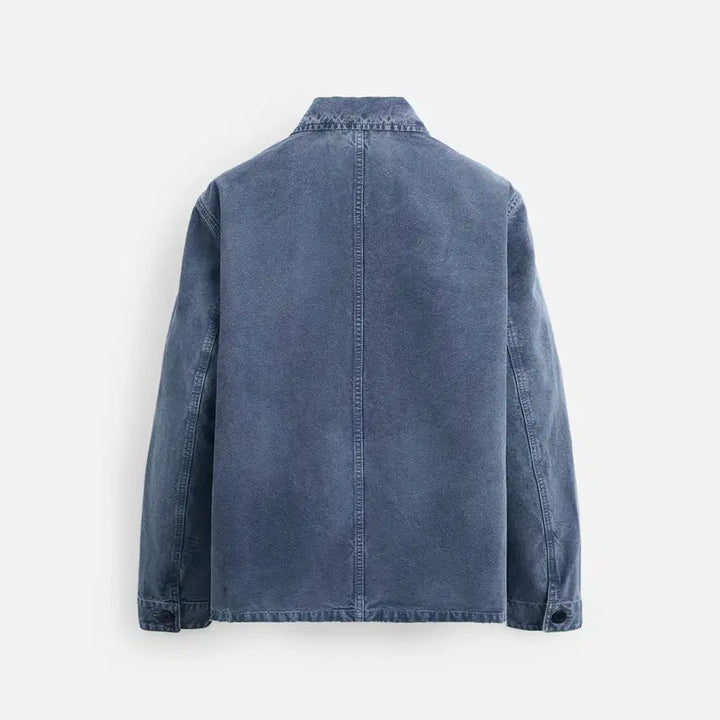 [BUNJANG] Unisex Origins Splatter Washing Canvas Jacket / [XL] 자라 오리진스 스플래터 워싱 점퍼 야상 캔버스 자켓 새상품