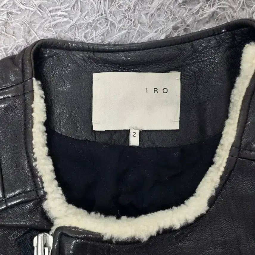[BUNJANG] IRO Lambskin Leather Jacket / IRO 양가죽 자켓 2사이즈(가슴45*등50)