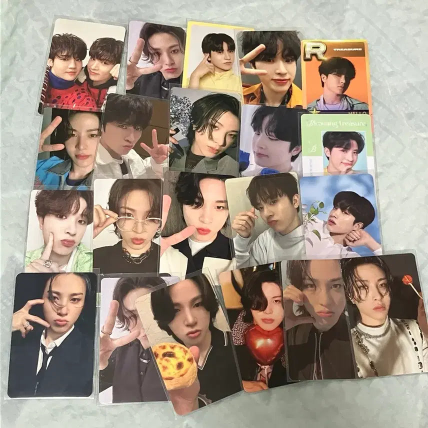 트레저 소정환 포토카드 21장 일괄양도