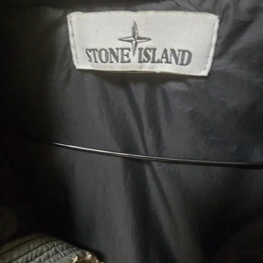 [BUNJANG] Stone Island Padded Jumper Gray / 스톤아일랜드 패딩 점퍼 그레이