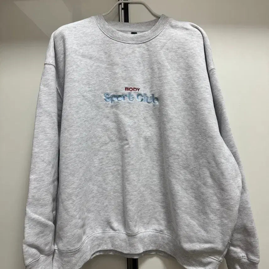 [BUNJANG] Cotton On Oversized Fleece Sweatshirt - Gray Melange / 호주 코튼온 브랜디멜빌 오버사이즈 기모 맨투맨 회색 멜란지