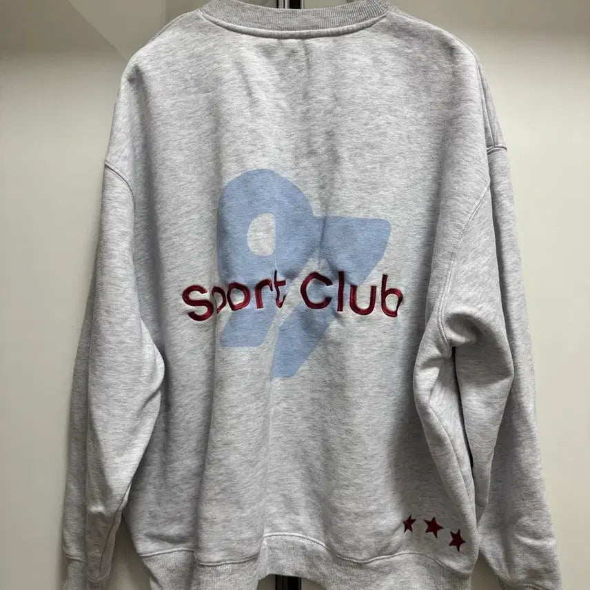 [BUNJANG] Cotton On Oversized Fleece Sweatshirt - Gray Melange / 호주 코튼온 브랜디멜빌 오버사이즈 기모 맨투맨 회색 멜란지