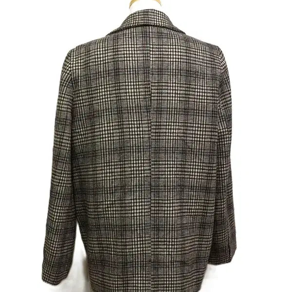 [BUNJANG] K101 Women's Checkered Double Blazer Jacket / k101 새상품 체크다블자켓/여성자켓/여66-77/키150-160/사놀까