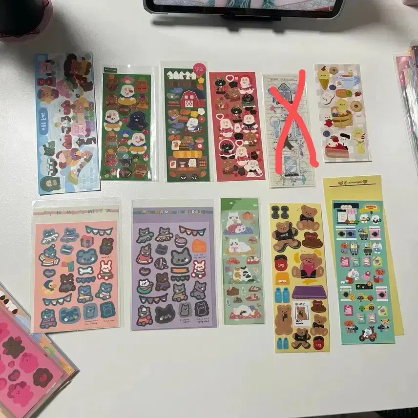 [BUNJANG] Sealed Sticker / 많아요)씰스티커 처분 균일가1000(2)