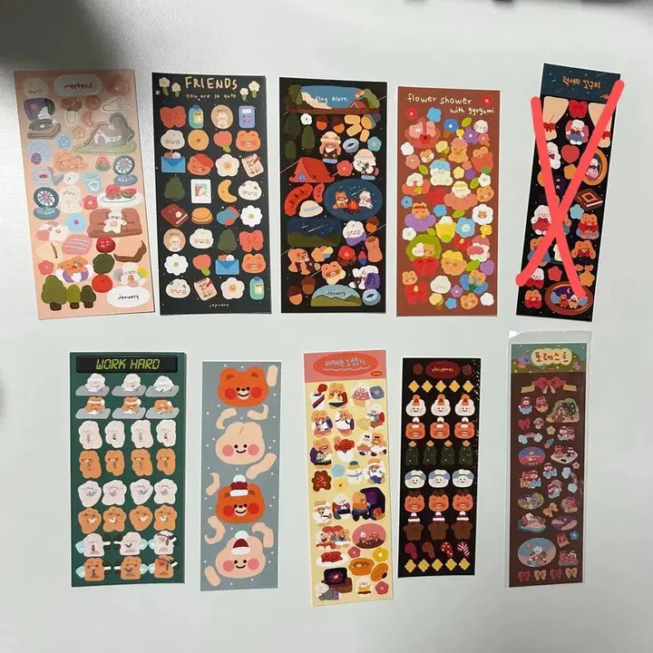 [BUNJANG] Sealed Sticker / 많아요)씰스티커 처분 균일가1000(2)