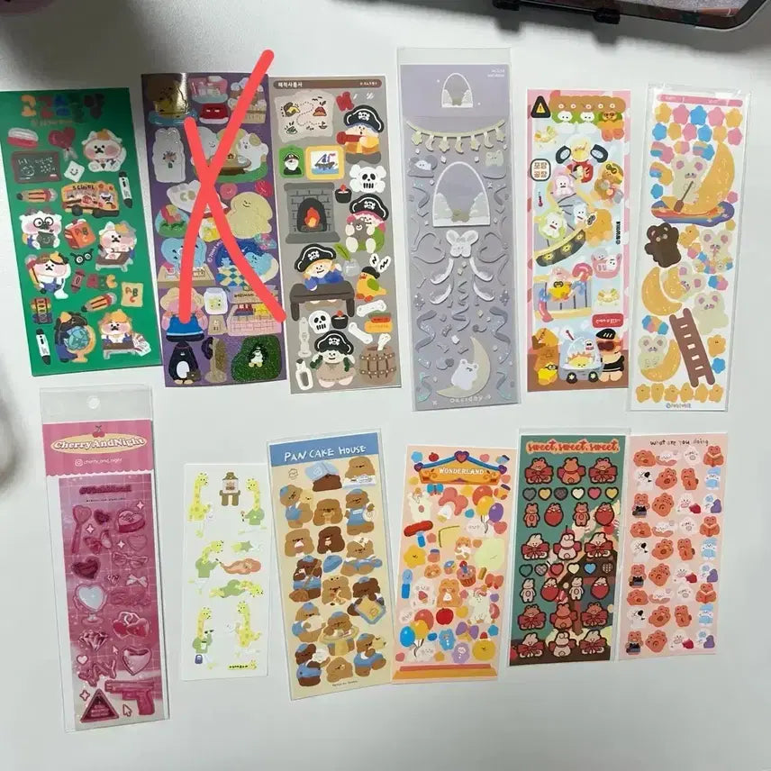 [BUNJANG] Sealed Sticker / 많아요)씰스티커 처분 균일가1000(2)