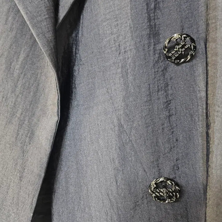 [BUNJANG] Time Peaked Collar Crop Jacket / 타임 피크드 칼라 크롭재킷