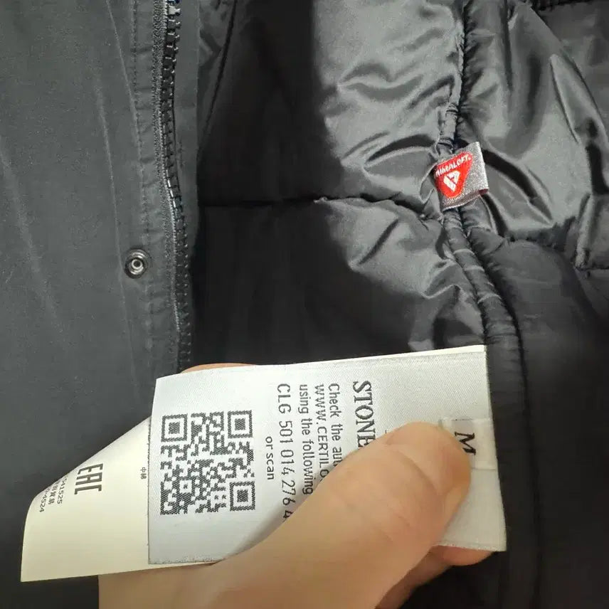 [BUNJANG] Stone Island PrimaLoft Padded Jacket (M) / 스톤아일랜드/ 프리마로프트 패딩/ M