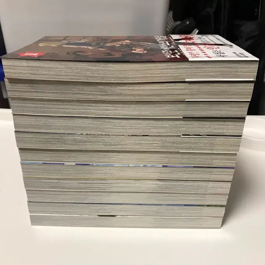 [BUNJANG] Security Guard Evans' Lie Comics Complete Set (Volumes 1-11) First Edition / 절판 만화책 코믹스 보안관 에반스의 거짓말 1~11권 올초판