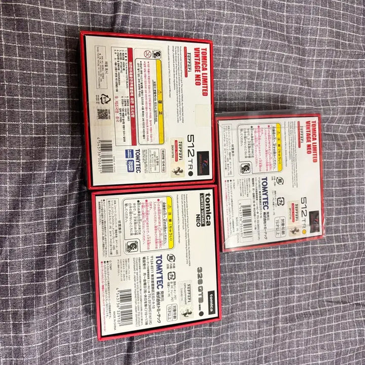 [BUNJANG] Tomica Limited Vintage Neo 512TR 328GTB Bundle Set / 토미카 리미티드 빈티지 네오 512TR / 328GTB 3종일괄