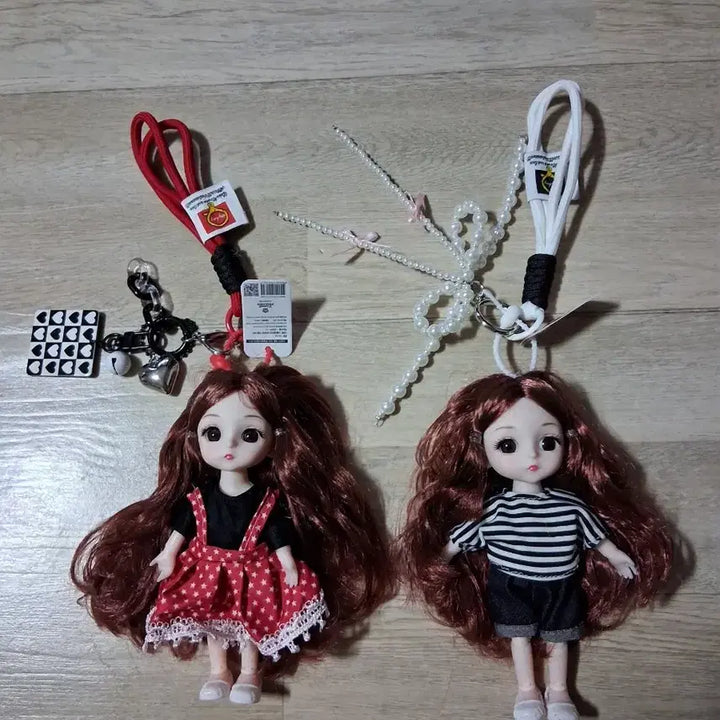 [BUNJANG] Little Lady Figurine Keychain / 리틀레이디  피규어인형 키링/개당가격 (무료배송)