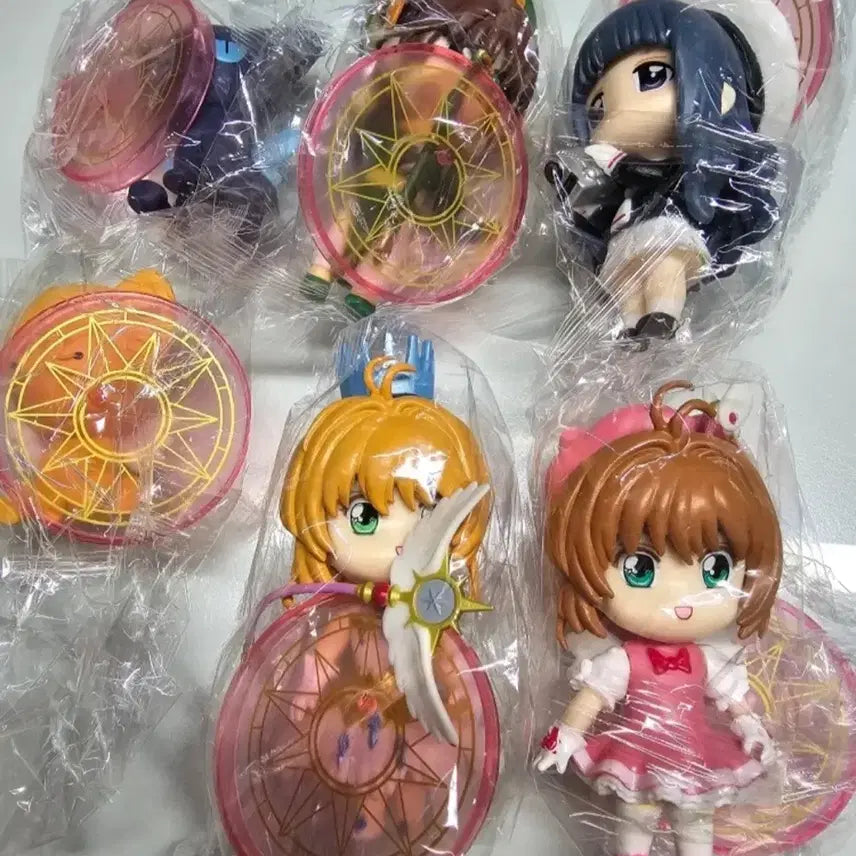 [BUNJANG] Cardcaptor Sakura Figure Set (6-Piece) - Unsealed / 카드캡쳐 체리 피규어 미개봉 6종 세트로 일괄 판매합니다.