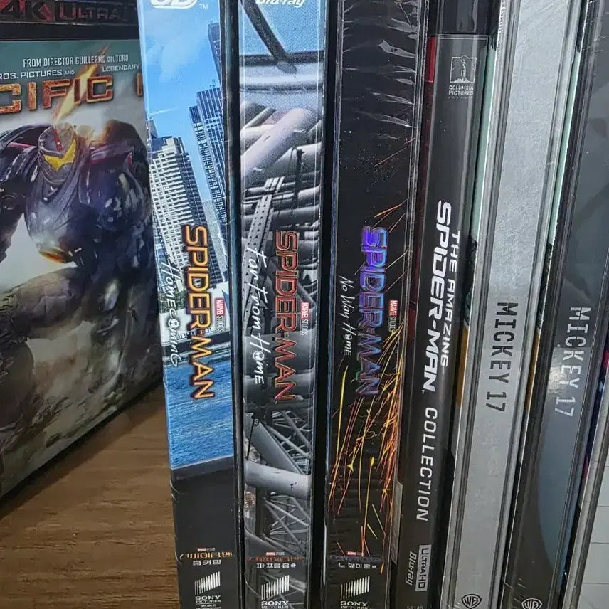 [SOLD OUT] (렌티큘러 스틸북) 스파이더맨 홈커밍/파프롬홈/노웨이홈 블루레이