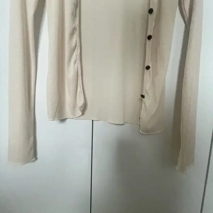 [BUNJANG] Cardigan & Short Sleeve Ribbed Set / 가디건 +반팔 세트