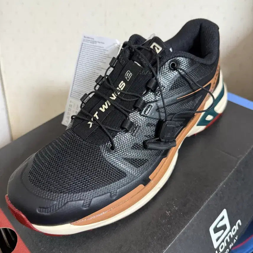 [BUNJANG] Salomon XT-WINGS 2 Black Trail Running Shoes / 살로몬 XT-WINGS 2 블랙 트레일 러닝화