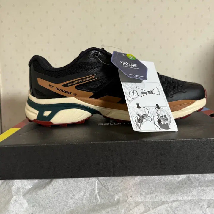 [BUNJANG] Salomon XT-WINGS 2 Black Trail Running Shoes / 살로몬 XT-WINGS 2 블랙 트레일 러닝화
