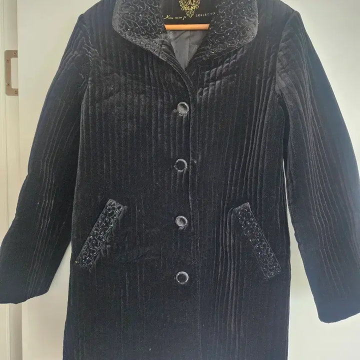 [BUNJANG] Kim Min Ju Collection Velvet Black Jacket / Kim min ju 컬렉션 벨벳 블랙 자켓88