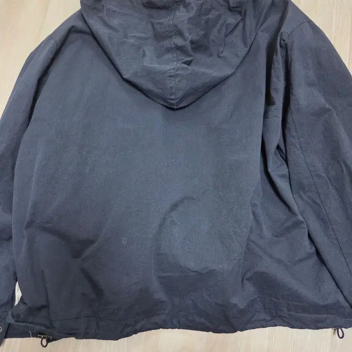 [BUNJANG] Kiki Love Navy Hooded Parka Jacket / 키키러브 네이비 후드 야상 점퍼 자켓