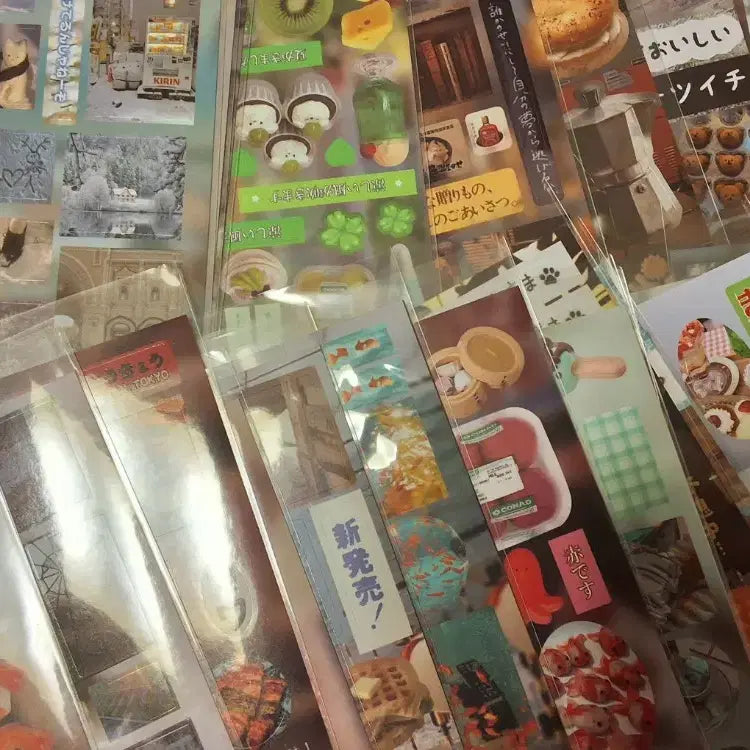 [BUNJANG] Assorted Sticker Bundle Set / 처분))다꾸 스티커 대량 랜박[산리오 스티커 많음]