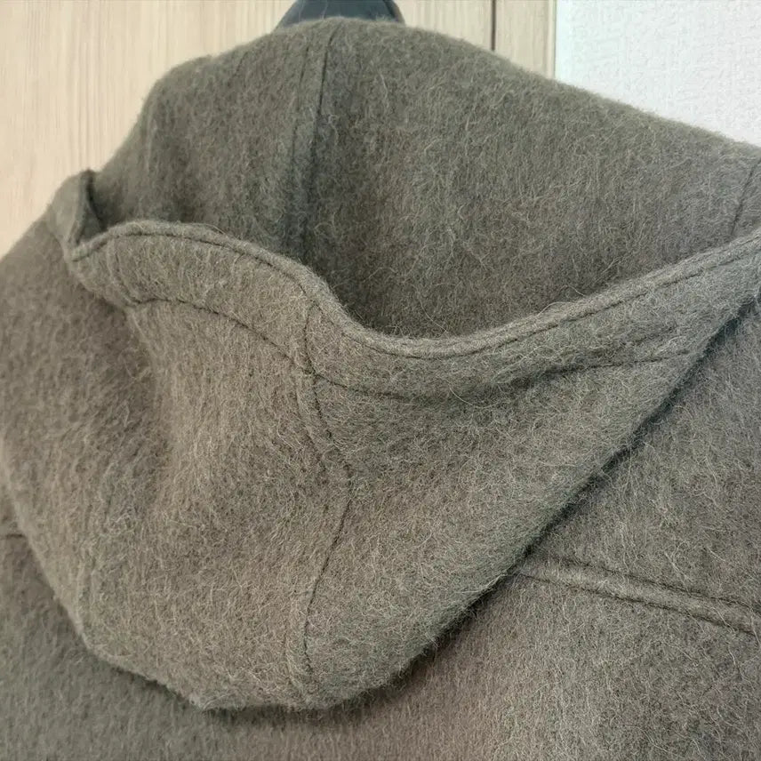 [BUNJANG] Auralee Brushed Alpaca Wool Melton Hooded Coat / 오라리 브러시드 알파카 울 멜튼 후드 코트