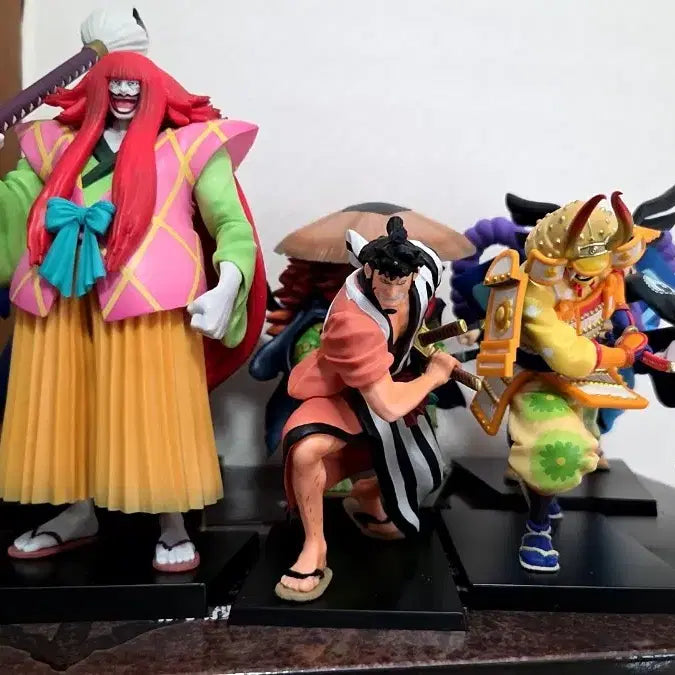 [BUNJANG] One Piece Akazaya Nine 7-Piece Figure Set / 원피스 제일복권 아카자야 9남자 7종 피규어 세트
