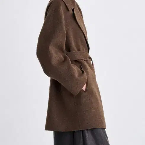 [BUNJANG] Time Belted Coat / (새상품)한섬타임 벨티드코트